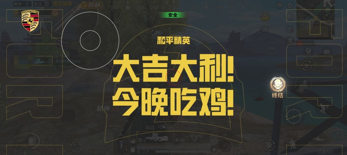 🌴海岛苟分党狂喜！和平晨希辅助单板范围除草实测：草丛藏敌？不存在的！